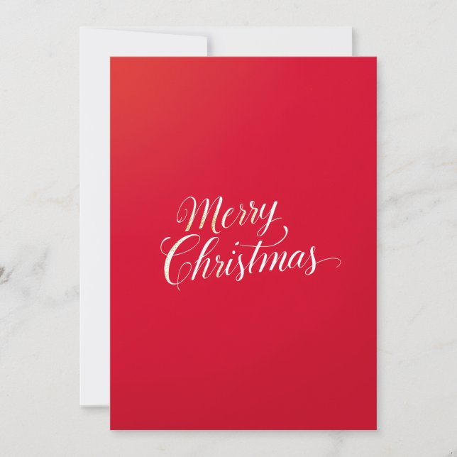 Happy New Year Merry Christmas Holiday Season Card Julkort (Framsida)
