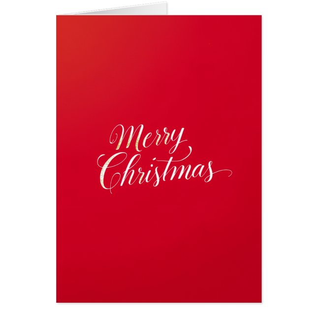 Happy New Year Merry Christmas Holiday Season Hälsningskort (Framsidan)
