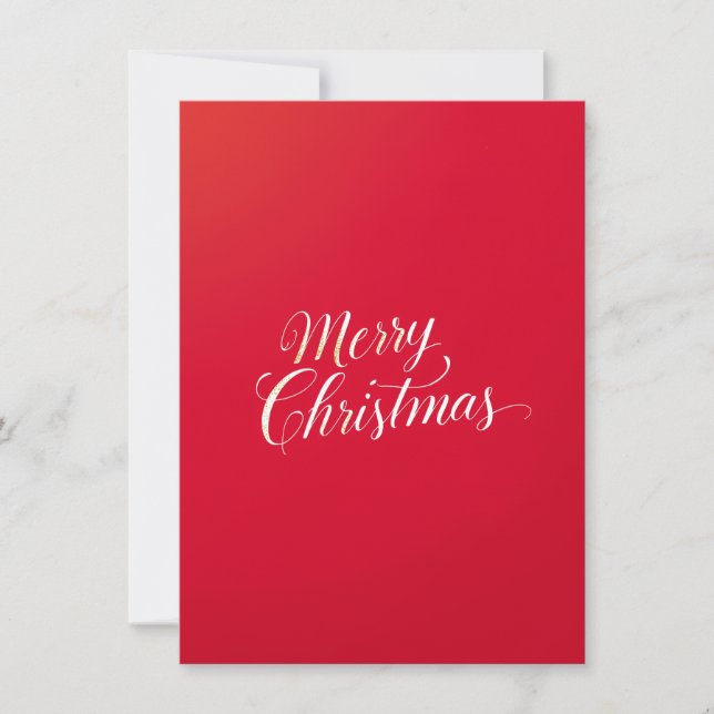 Happy New Year Merry Christmas Holiday Season Julkort (Framsida)