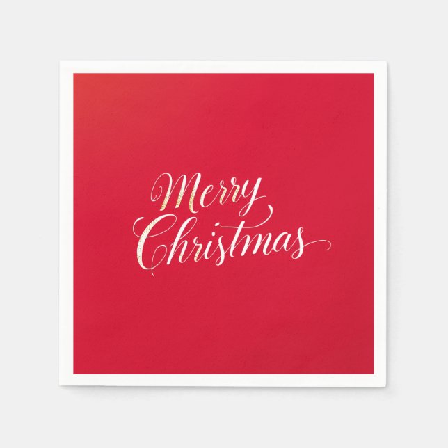 Happy New Year Merry Christmas Holiday Season Pappersservett (Framsidan)