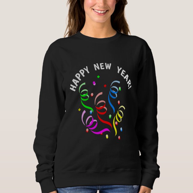 Happy New Year New Years Eve Party T Shirt (Framsida)