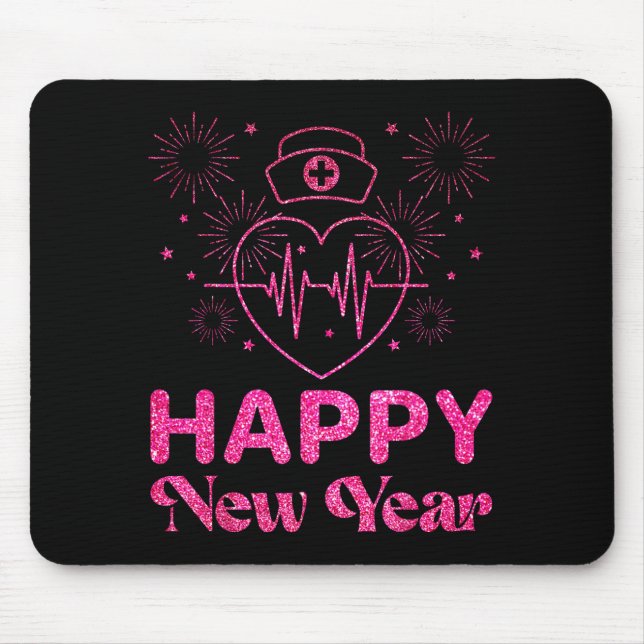 Happy New Year Nurse Crew Heartbeat New Years Eve  Musmatta (Framsidan)