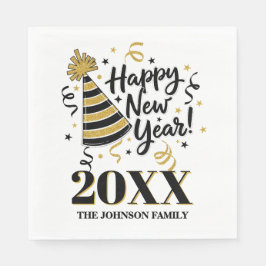 Happy New Year Pappersservett