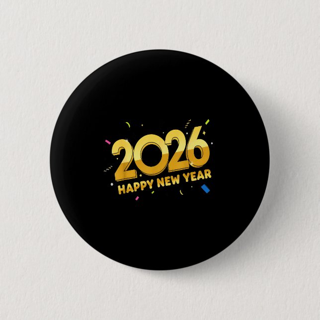 Happy New Year Party 2026 Ballon Family Matching M Knapp (Framsida)