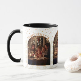 Happy New Year Photo Customizable everyday Mugg