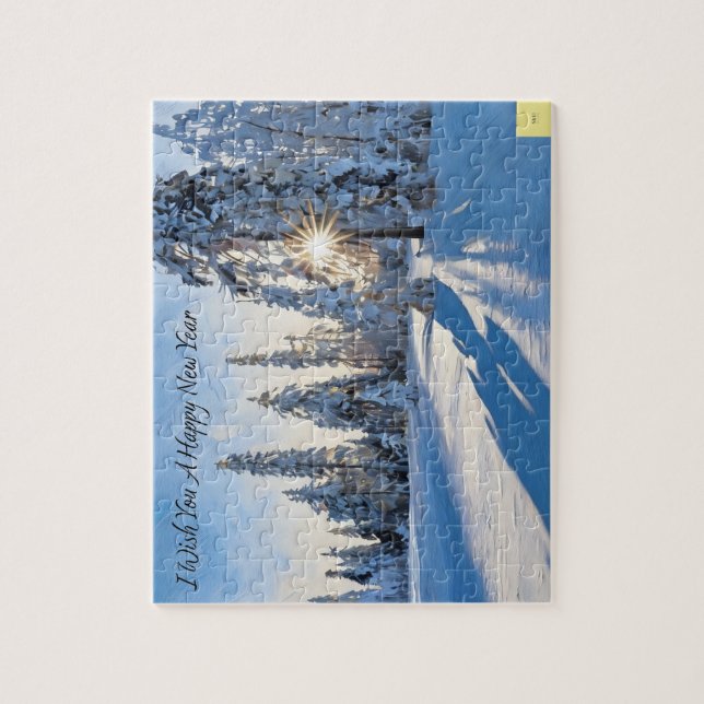 Happy New Year puzzle Pussel (Vertikal)