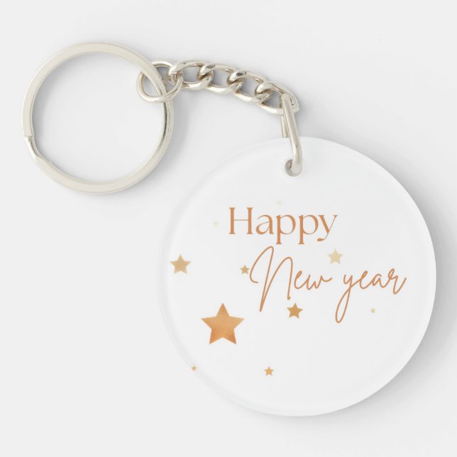 Happy New Year Quote Keychain (Framsidan)