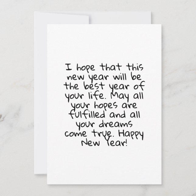 HAPPY NEW YEAR SPARA DATUMET (Framsida)