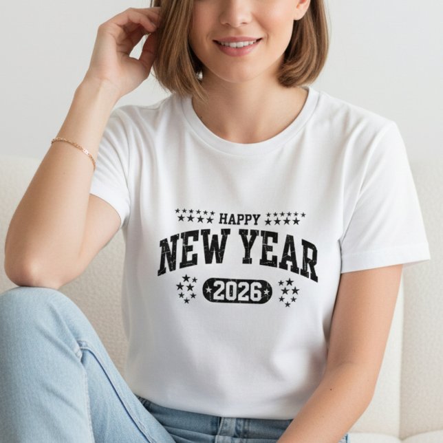 Happy New Year T-shirt, New Year 2026 shirt T Shirt (Skapare uppladdad)