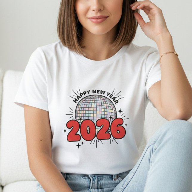 Happy New Year T-shirt, New Year 2026 shirt T Shirt (Skapare uppladdad)