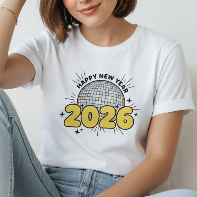 Happy New Year T-shirt, New Year 2026 shirt T Shirt (Skapare uppladdad)