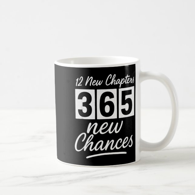 Happy New Years 12 New Chapters 365 New Chances Ne Kaffemugg (Höger)