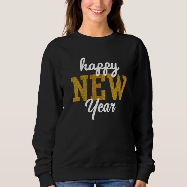 Happy New YearT-Shirt T Shirt (Framsida)