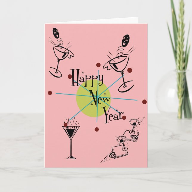 Happy New Yer Kort (Framsida)