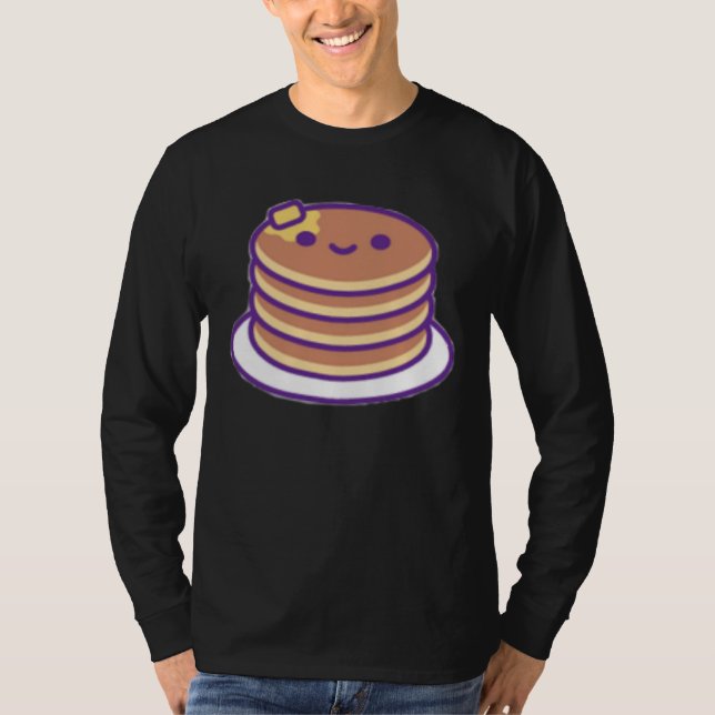 Happy Pancakes T Shirt (Framsida)