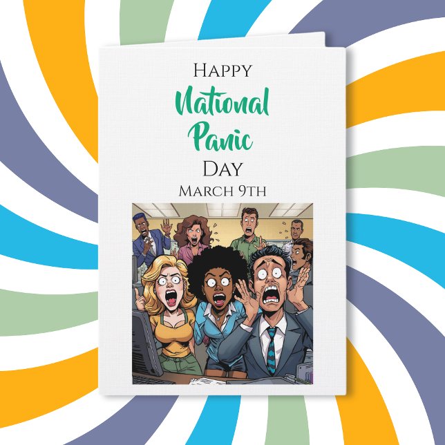 Happy Panic Day | March 9th Kort (Skapare uppladdad)
