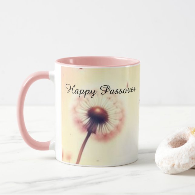"Happy Passover" Mug Mugg (Med munk)
