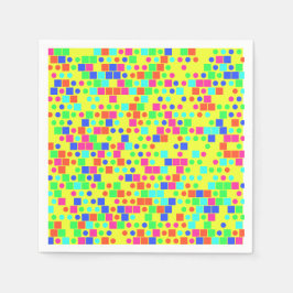 Happy pattern pappersservett