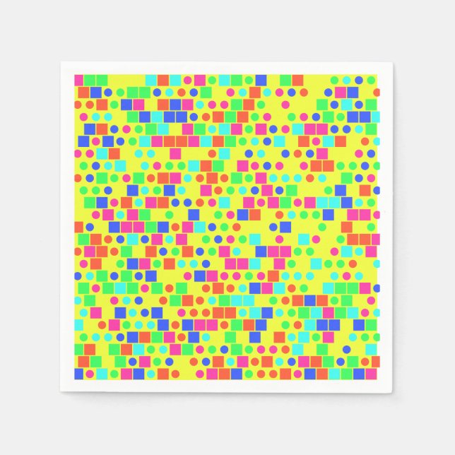 Happy pattern pappersservett (Framsidan)