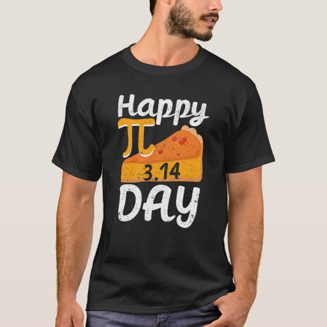 Happy Pi Day Math Slice Of Pie Pun Pumpkin Pie Ner T Shirt (Framsida)