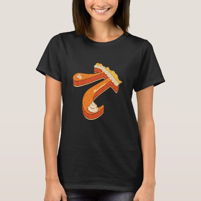 Happy Pi Day Math Teacher Student Cute Slice 3 14  T Shirt (Framsida)