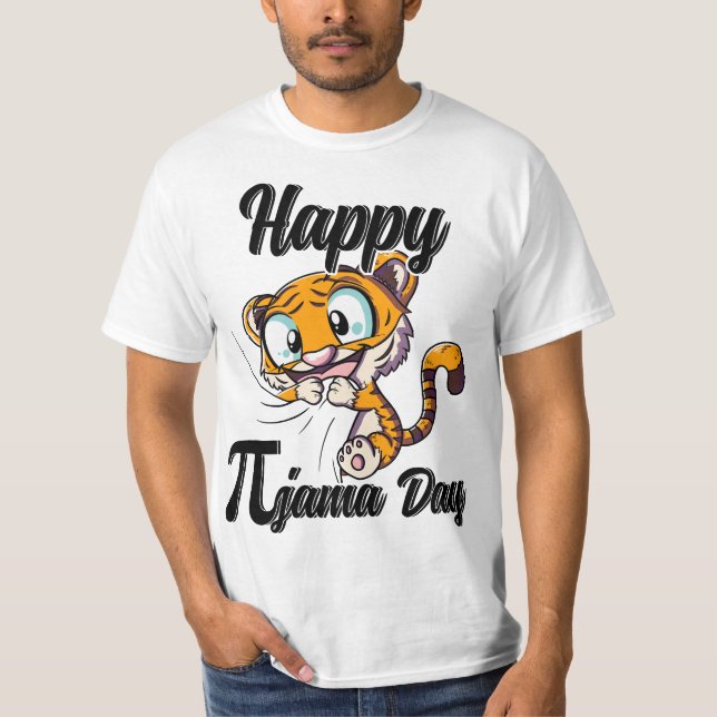 Happy Pi Day Pyjama Mathemati Math Teaher Pi Day  T Shirt (Framsida)