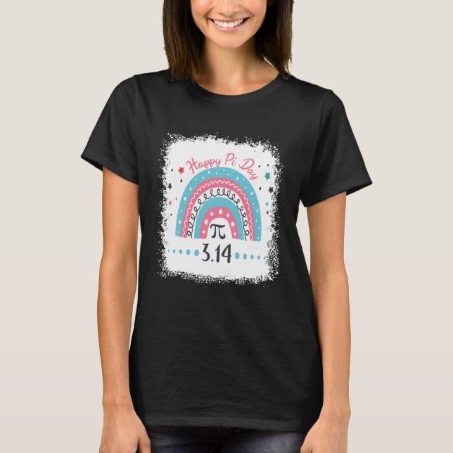 Happy Pi Day T Shirt (Framsida)