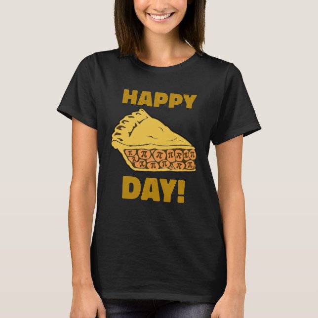 Happy Pie Pi Day Kids Math Teachers Student School T Shirt (Framsida)