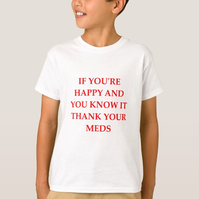 HAPPY.png Tee Shirt (Framsida)