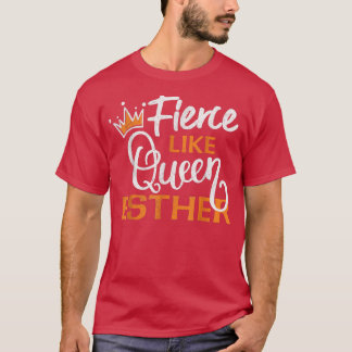 Happy Purim Costume Idea Queen Esther Hebrew Jewis T Shirt