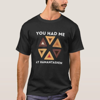 Happy Purim Party Costume Jewish You Had Me At Ham T Shirt