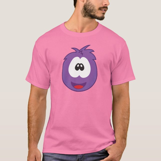 Happy Purple Sneezie T Shirt (Framsida)