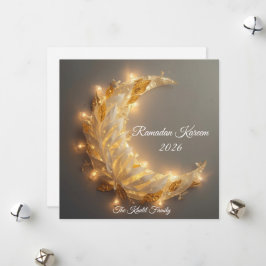 Happy Ramadan Mubarak Ramadan Kareem Hilal Muslim Julkort