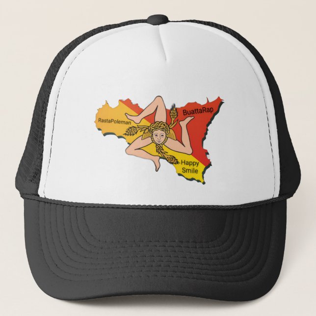 Happy Smile Sicilia Keps (Framsida)