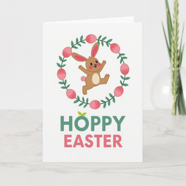 Happy Spring Fest Card Kort (Framsida)