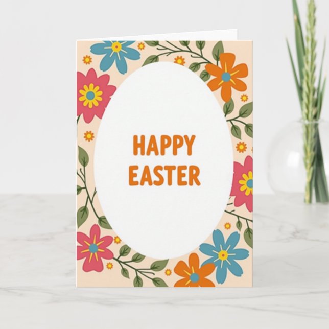 Happy Spring Season Card Kort (Framsida)