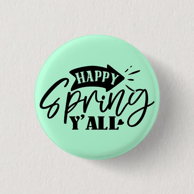 Happy Spring Y’all Typography Design-49765 Knapp (Framsida)
