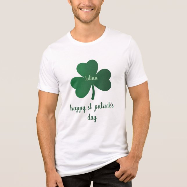 Happy St. Patrick’s Day – Classic Irish Celebratio T Shirt (Framsida)