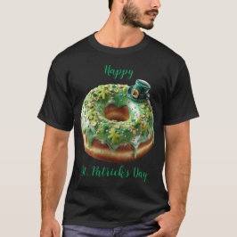 Happy St. Patrick’s Day Donut with Leprechaun Hat T Shirt