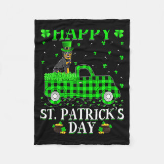 Happy St Patricks Day And Shamrock T Shirt_1  Fleecefilt