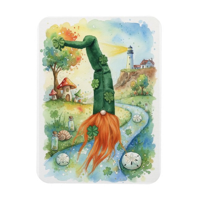 Happy St Patricks Day  Magnet (Vertikal)