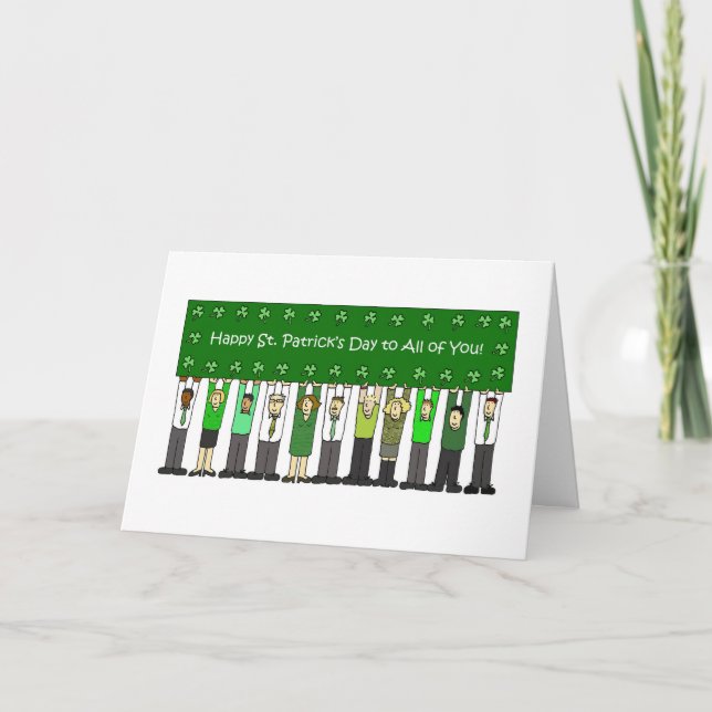 Happy St. Patrick's Day to All of You Kort (Framsida)