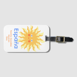 Happy Sun Spain Italy Mexico Family Reunion Bagagebricka