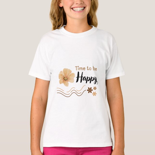 happy t-shirt (Framsida)