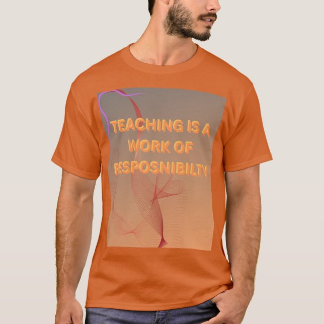 HAPPY TEACHERS DAY T SHIRT (Framsida)