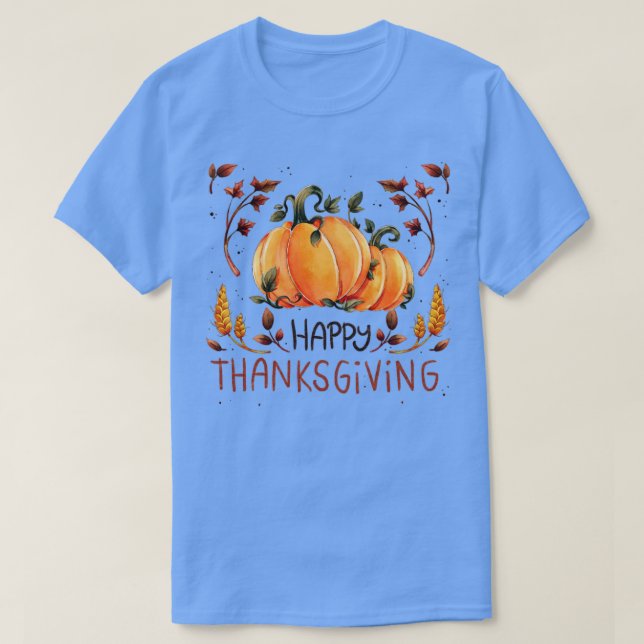 Happy thanksgiving22 t shirt (Design framsida)