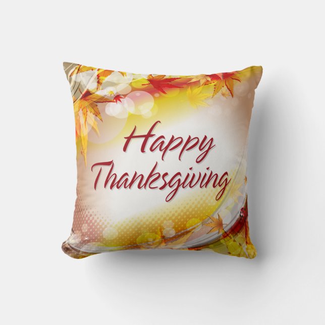 Happy thanksgiving 11 Pillows Kudde (Framsida)