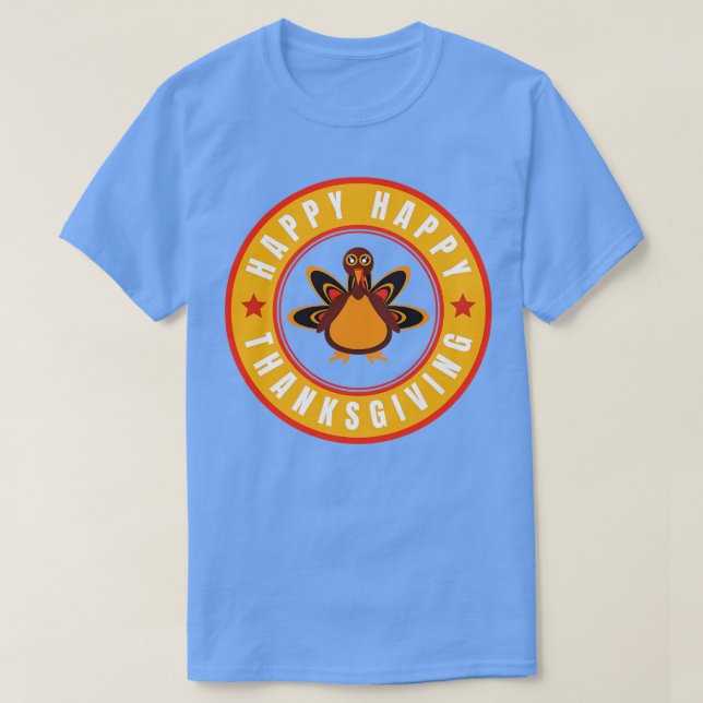 Happy thanksgiving 11 t shirt (Design framsida)
