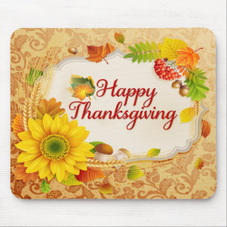 Happy thanksgiving 13 Mousepad Musmatta