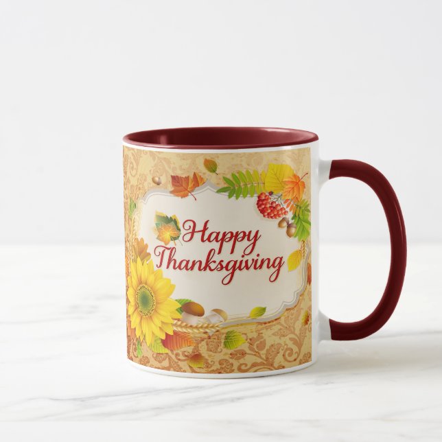 Happy thanksgiving 13 Mugg (Höger)